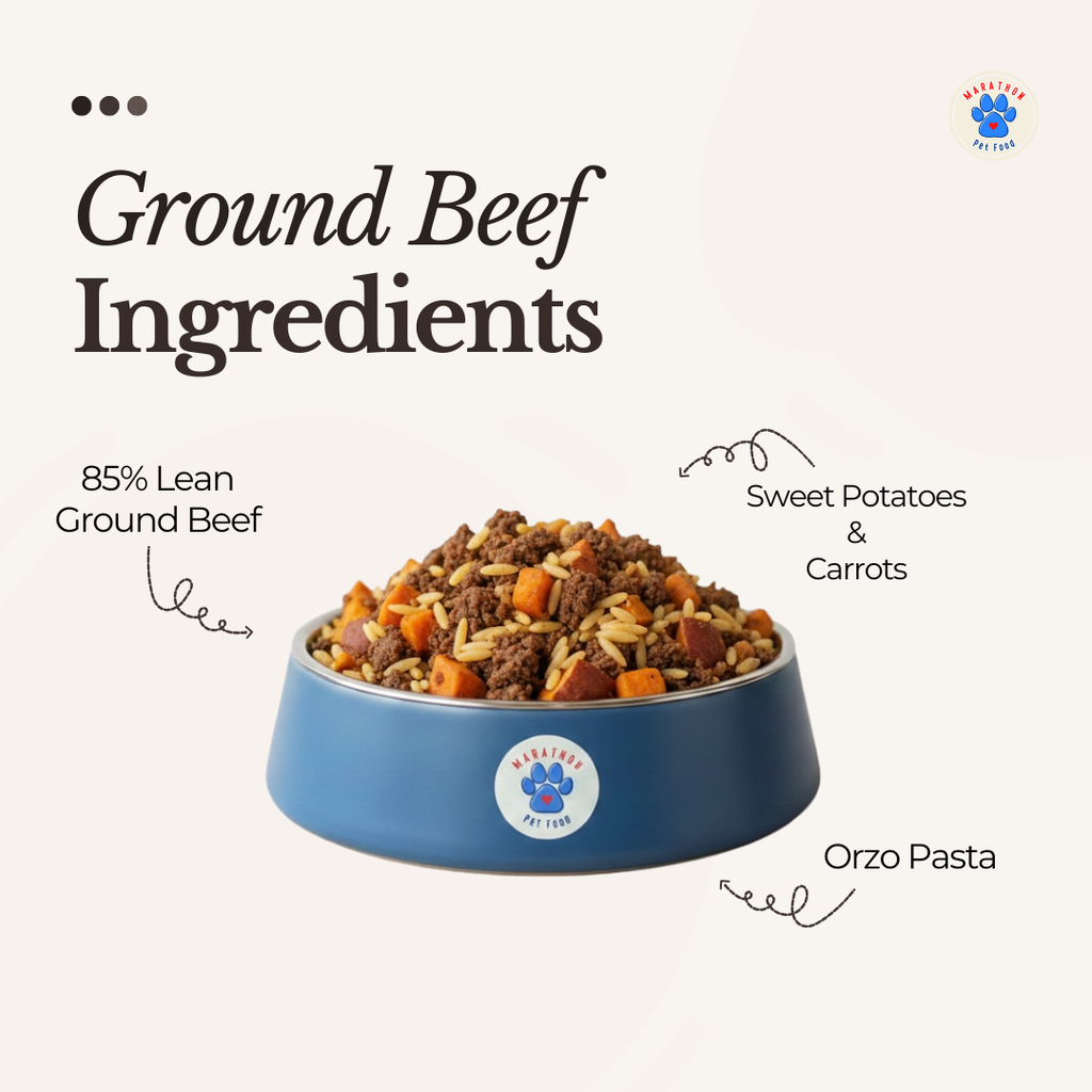 Ground Beef – Wet Food for Dogs & Cats