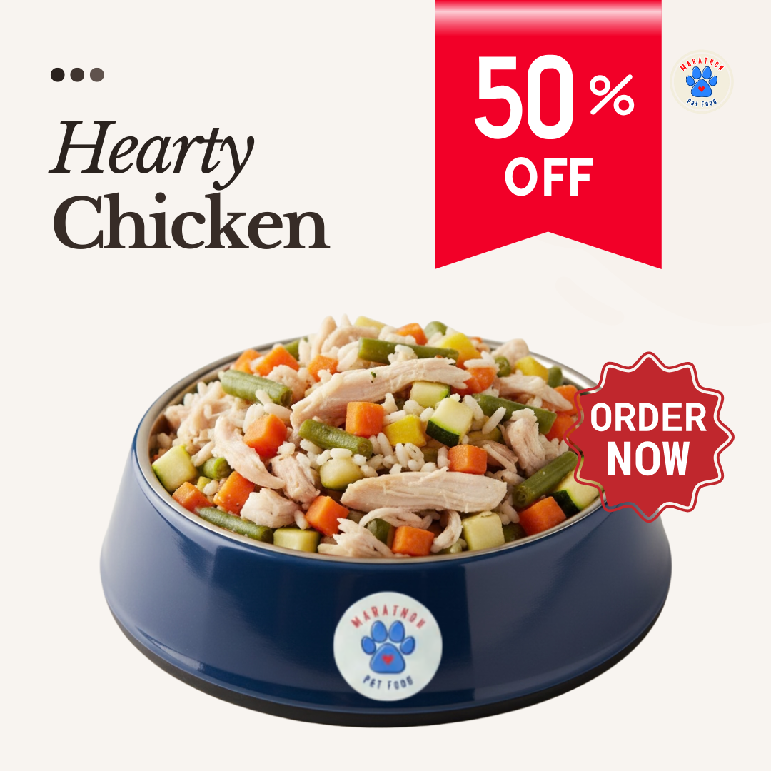 Hearty Chicken – Wet Food for Dogs & Cats