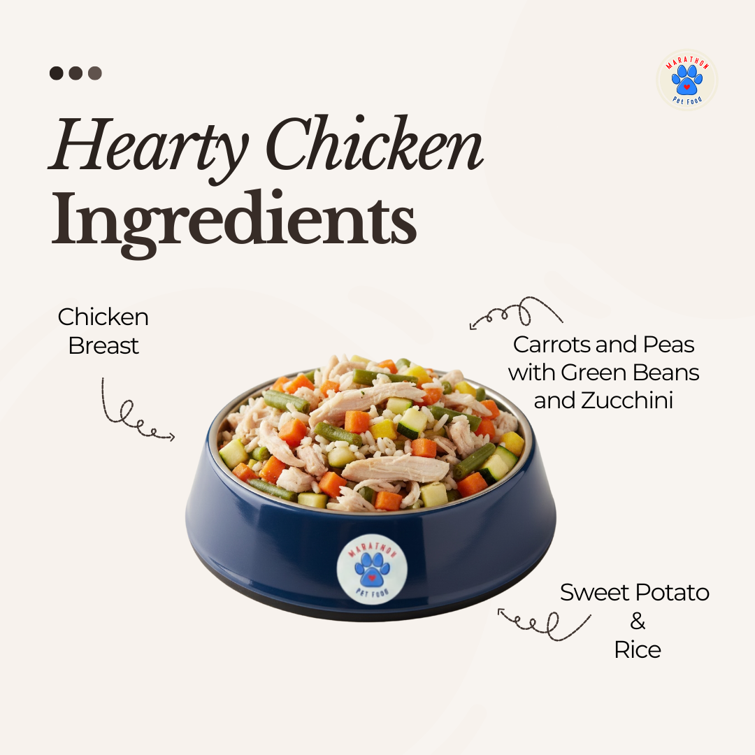 Hearty Chicken – Wet Food for Dogs & Cats