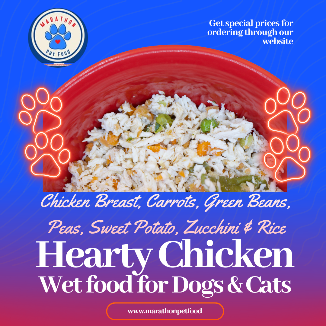 Hearty Chicken – Wet Food for Dogs & Cats