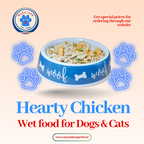 Hearty Chicken – Wet Food for Dogs & Cats
