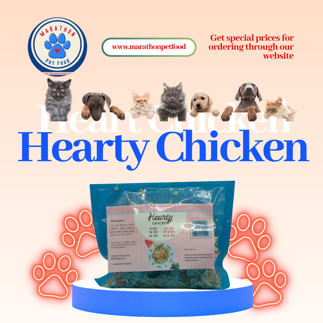 Hearty Chicken – Wet Food for Dogs & Cats